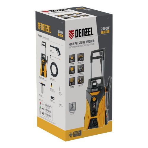 Моечная машина высокого давления Denzel R-180i-Tehinstrument