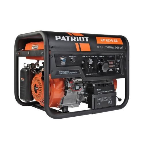 Генератор бензиновый Patriot GP 8210 AE-Tehinstrument