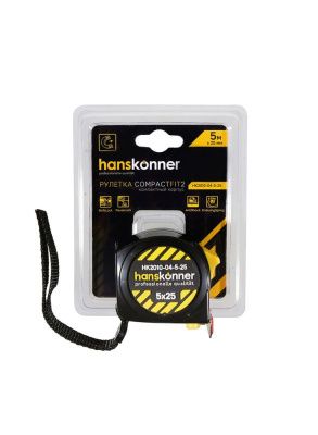 Рулетка 5x25мм, Hanskonner-Tehinstrument