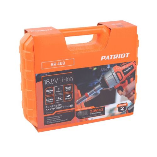 Винтоверт аккумуляторный PATRIOT BR 469-Tehinstrument