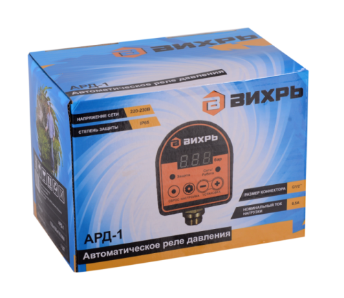 Автоматическое реле давления Вихрь АРД-1-Tehinstrument
