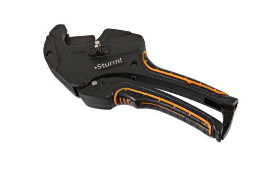 Ножницы для резки труб ПВХ 50мм, лезвие SK5 с тефлоновым покрытием  Sturm-Tehinstrument