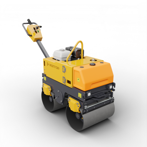 Виброкаток ручной двухвальцовый Vektor VRDR-800D-Tehinstrument