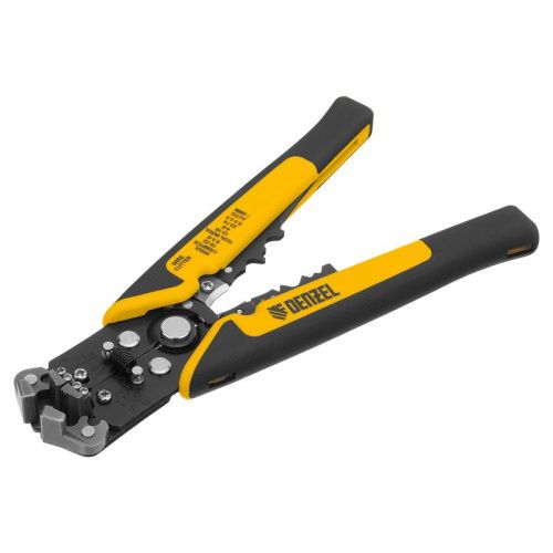 Щипцы для зачистки электропроводов 0,2-6 мм², функция обрезания проводов Denzel-Tehinstrument