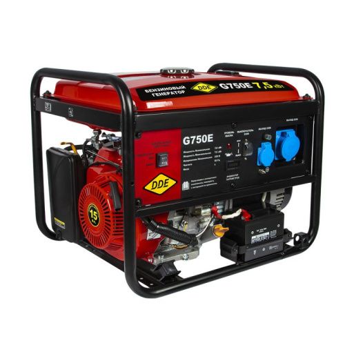 Генератор бензиновый DDE G750E-Tehinstrument