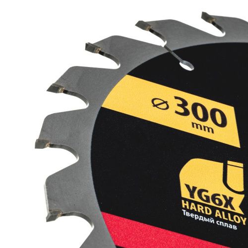 Пильный диск по дереву ф300 х 30 мм, 24 зубьев Denzel-Tehinstrument