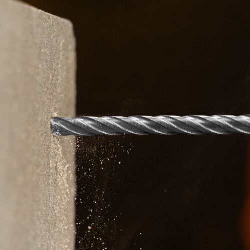 Бур по бетону, цельная крестовая пластина, 6x265 мм, SDS PLUS Denzel-Tehinstrument