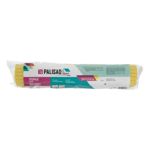 Сменная насадка губка PVA, 26х5,5х6 см, для швабры 93581 Home Palisad-Tehinstrument