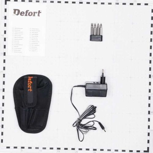 Аккумуляторная отвертка Defort DS-48N-LT (отвертка Дефорт 48), 93720049-Tehinstrument