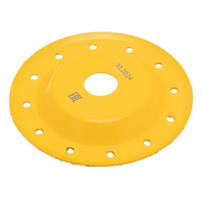 Чашка твёрдосплавная зачистная  Denzel,125 мм, наклонная, мелкое зерно #32-Tehinstrument