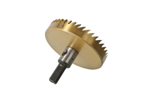 Коронка биметаллическая, 76 мм, по тонколистовому металлу, центрирующее сверло,  Sturm-Tehinstrument