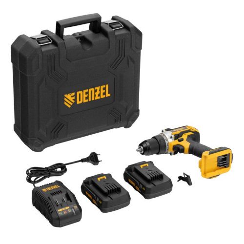 Дрель-шуруповерт аккумуляторная, бесщет. Denzel BLDL-18-02-Tehinstrument