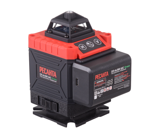Построитель лазерный ПЛ-4Х360ШС Green Ресанта-Tehinstrument