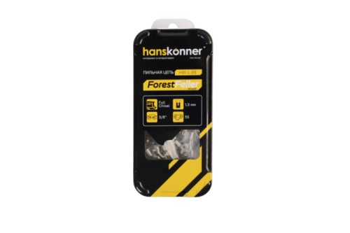 Цепь 3/8"-1,3 мм -55 зв., квадратный зуб, Hanskonner-Tehinstrument