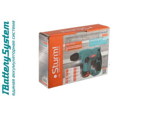 Аккумуляторные перфораторы  Sturm CRH1215 1BatterySystem12V-Tehinstrument