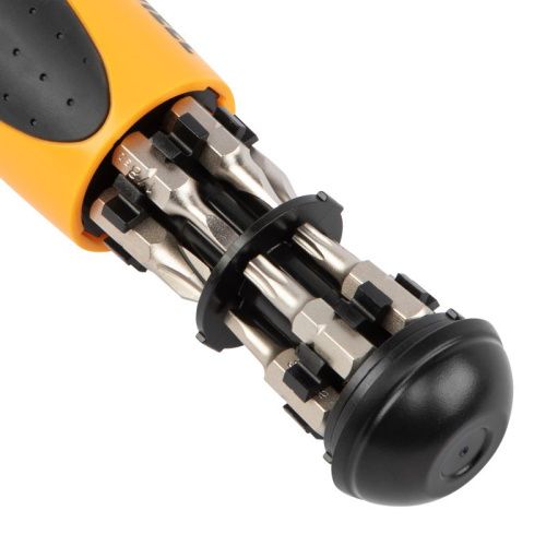 Отвертка реверсивная, механизм SmartPush 12 шт, S2 Denzel-Tehinstrument