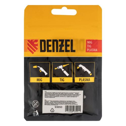 Подающий ролик, V профиль под стальную проволоку 0,8-1мм, 2 шт Denzel-Tehinstrument