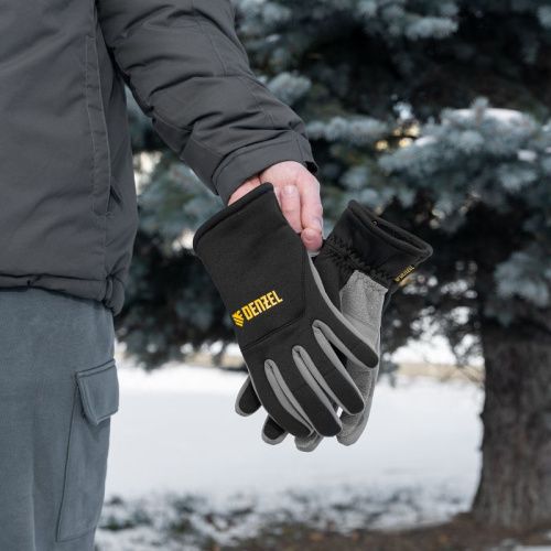 Перчатки универсальные, искусственный мех, работа с сенсорным экраном, размер 8 Denzel-Tehinstrument