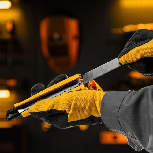 Лезвия, 18 мм, нерж. сталь 440, 0,5 мм, 5 штук Denzel-Tehinstrument