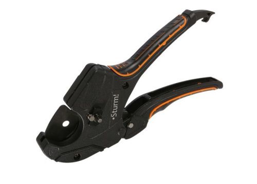 Ножницы для резки труб ПВХ 42мм, лезвие SK5 с тефлоновым покрытием  Sturm-Tehinstrument