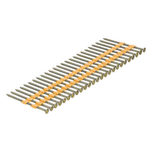 Гвозди для пнев. нейлера (крашен.), длина - 65 мм, диам. - 2,9 мм, 2000 шт. Denzel-Tehinstrument