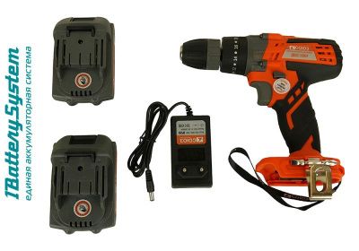 Аккумуляторный шуруповерт СОЮЗ ДШС-20КУ 1BatterySystem-Tehinstrument