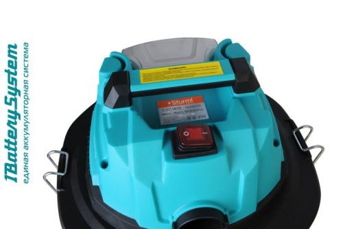 Аккумуляторные пылесосы  Sturm CVC1815 1BatterySystem-Tehinstrument
