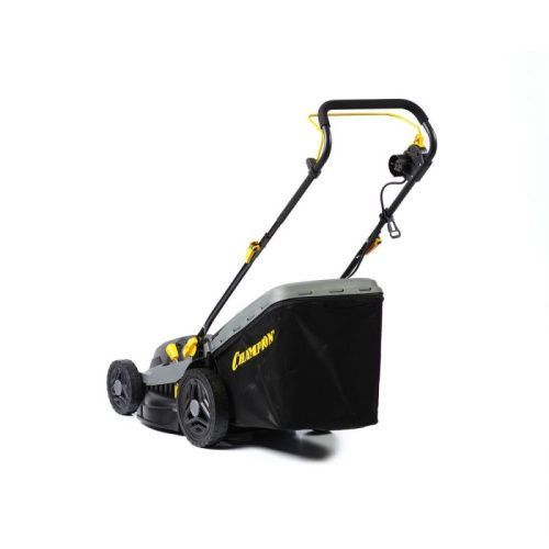 Газонокосилка эл. CHAMPION EM4318 (1,8 кВт пласт.+ткань травосб. 52л ширина 430мм 30-75мм, 12,9кг)-Tehinstrument