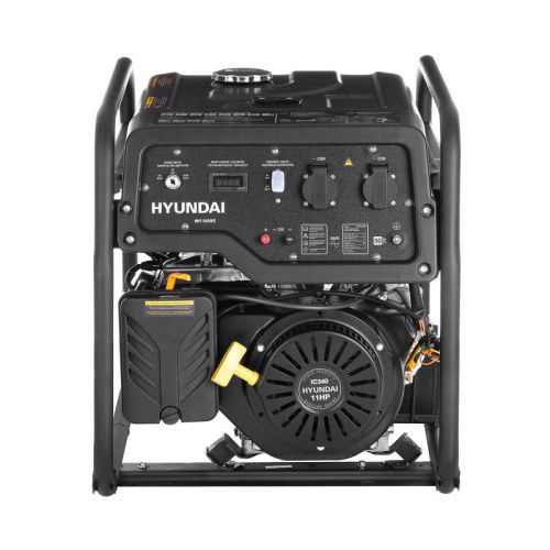 Бензиновый генератор HYUNDAI HHY 5020FE (электростанция Хендай HHY5020FE)-Tehinstrument