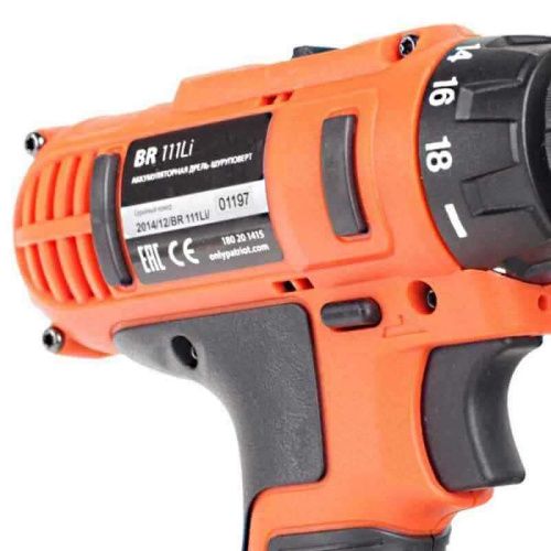 Аккумуляторная дрель-шуруповерт Patriot BR 111Li The One (аккумуляторный шуруповерт Патриот 111), 180201415-Tehinstrument