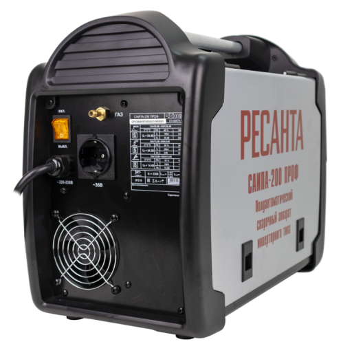 Сварочный полуавтомат Ресанта САИПА-200 ПРОФ (MIG/MAG)-Tehinstrument