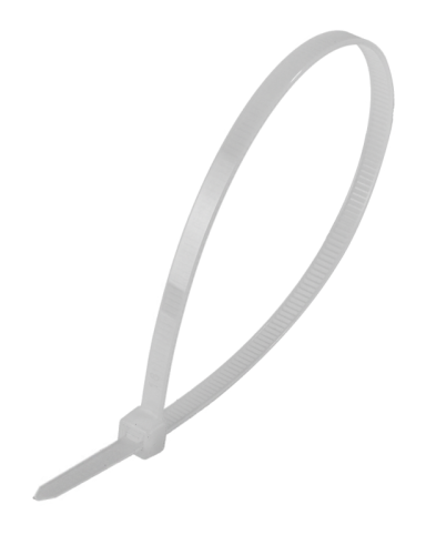 Хомуты нейлоновые (стяжки) белые 100 шт. Вихрь 4,8*250 Б-Tehinstrument