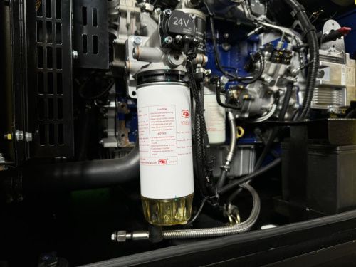 Дизельный генератор Vektor AD-120Y-T400 в шумозащитном кожухе с АВР-Tehinstrument