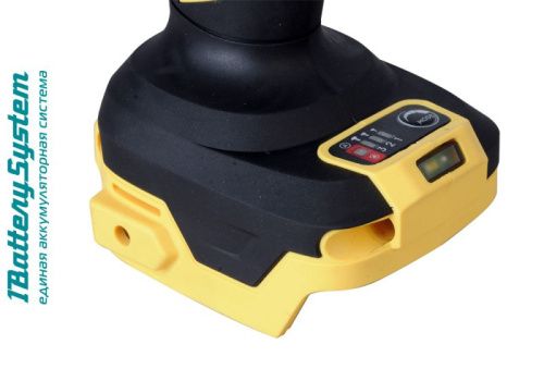 Аккумуляторный ударный гайковерт Hanskonner HCD18100S 1BatterySystem-Tehinstrument