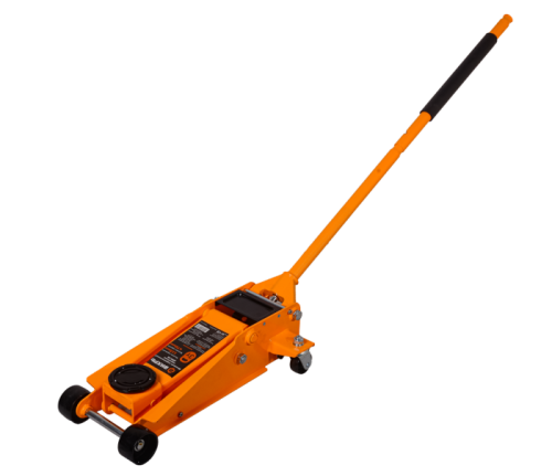 Домкрат гидравлический подкатной ДМК-3Б (3 т, 115-470 мм, быстрый подъём) Вихрь-Tehinstrument