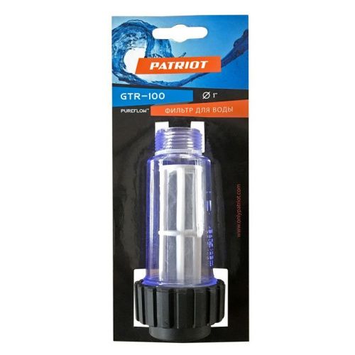 Фильтр Patriot GTR 100 диаметром 1 дюйм для моек высокого давления-Tehinstrument