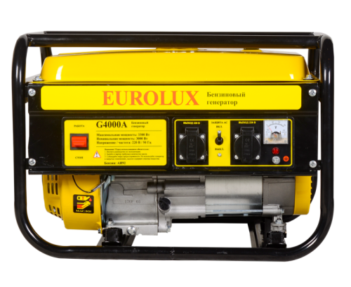 Электрогенератор EUROLUX G4000A-Tehinstrument