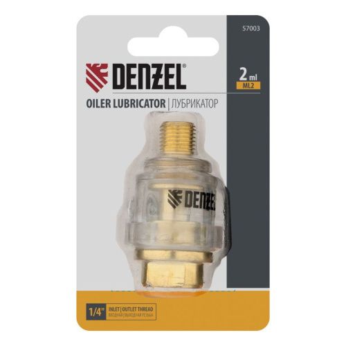 Лубрикатор ML2, 10 бар, 1/4" Denzel-Tehinstrument