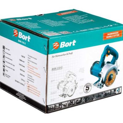 Алмазная циркулярная пила Bort BHK-110-S (циркулярка Борт 110), 98296655-Tehinstrument