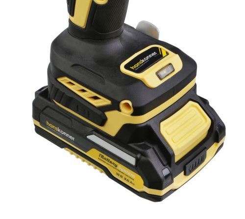 HCD2065BLC Дрель аккумуляторная  б/щ Hanskonner 1BatterySystem-Tehinstrument