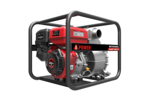 Бензиновая мотопомпа для сильнозагрязнённой воды A-iPower AWP100TX-Tehinstrument