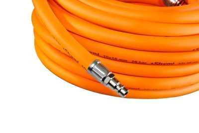 Шланг для компрессора комбинированный резиновый/ПВХ 15 м, 10x16 мм, соединение рапид  Sturm-Tehinstrument