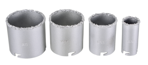 Набор коронок по керамической плитке Вихрь 33-53-67-73 мм-Tehinstrument