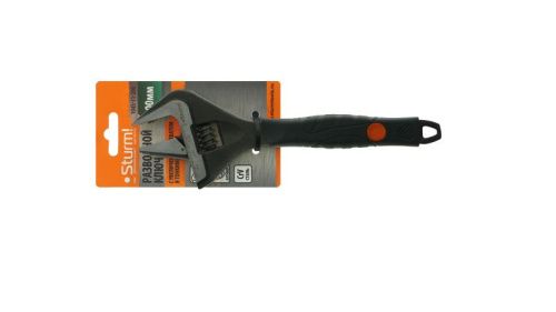 Разводной ключ с тонкими губками, 200 мм, зев 38мм, фосфатированный,  Sturm-Tehinstrument