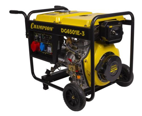 Дизельный генератор CHAMPION DG6501E-3-Tehinstrument