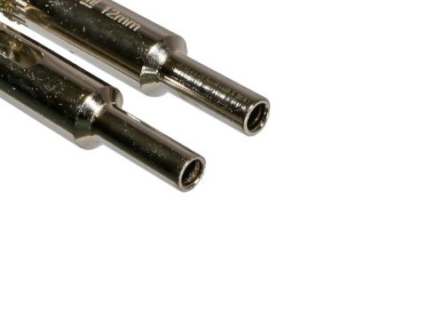 Коронка алмазн. По керам. Плитке и стеклу 12 х 55 мм, 2 шт., блистер,  Sturm-Tehinstrument