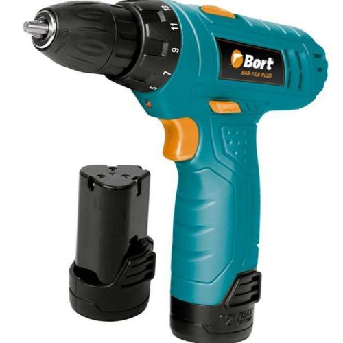 Аккумуляторный шуруповерт Bort BAB-10,8-Px2D (дрель-шуруповерт Борт 10,8-2), 91270948-Tehinstrument