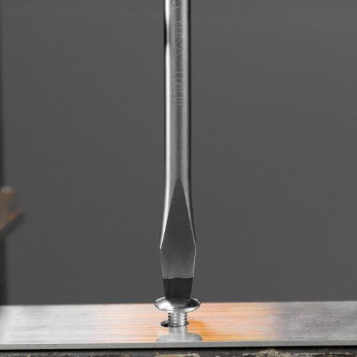 Отвертка, SL8x150 мм, S2, 3к рукоятка Denzel-Tehinstrument