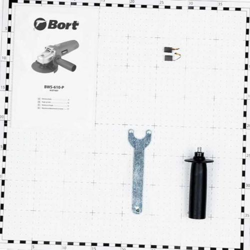 Угловая шлифовальная машина Bort BWS-610-P (болгарка Борт 610), 91271037-Tehinstrument