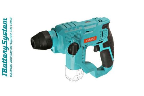 Аккумуляторные перфораторы  Sturm CRH1215 1BatterySystem12V-Tehinstrument
